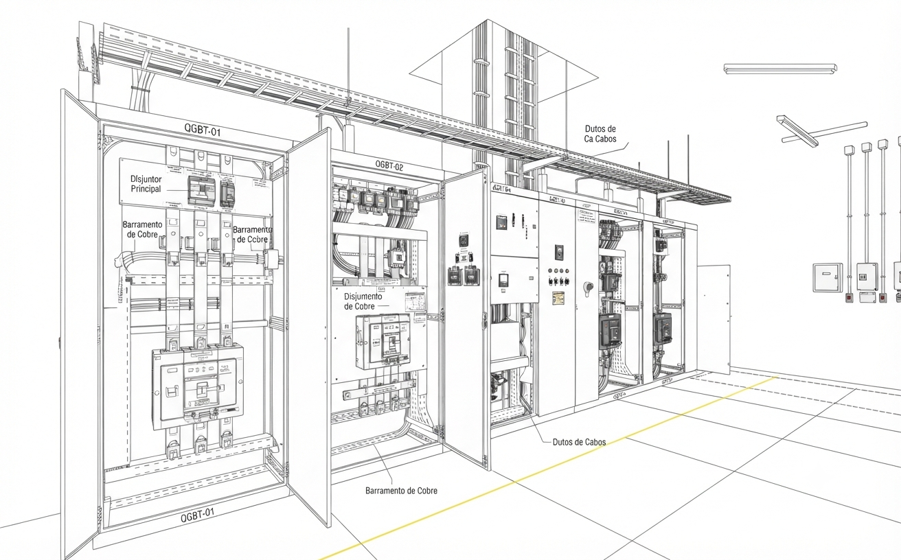 Edifício Comercial — Projeto Elétrico